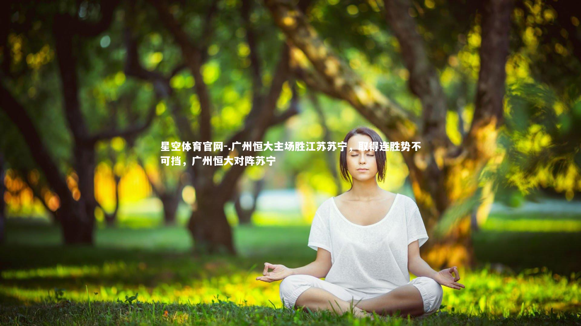 .广州恒大主场胜江苏苏宁，取得连胜势不可挡，广州恒大对阵苏宁